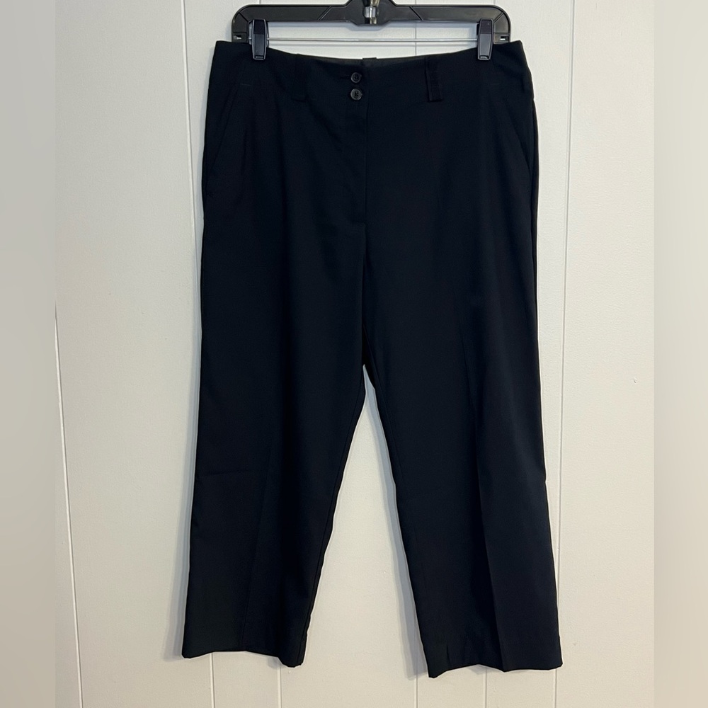 Nike golf‎ Dri-Fit black woman’s Golf pants size 10
